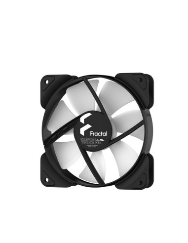 FRACTAL VENTOLA CASE ASPECT 12 RGB PWM BLACK FRAME 3-PACK - immagine 2